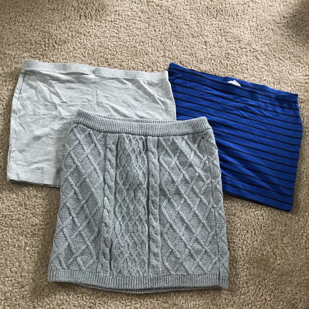 Girls bundle of cotton & woven skirt (12-14years)